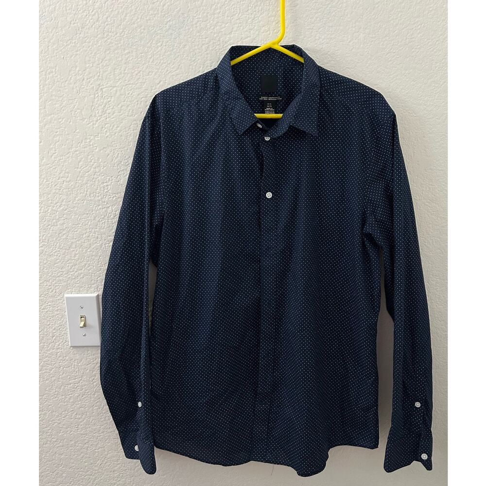 Bundle Steve's Jeans H&M Blue Long Sleeve Button Up Long Sleeve Shirt Size XL - Picture 5 of 8